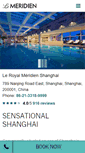 Mobile Screenshot of leroyalmeridienshanghai.com